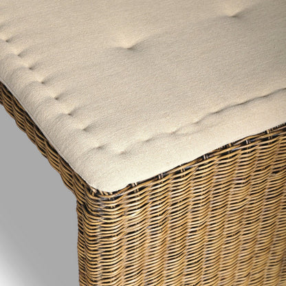 Four Hands - Amber Lewis x Four Hands - Senna Woven Dining Bench 49" - Broadway Dune - 246686-003_CLOSEOUT view 8