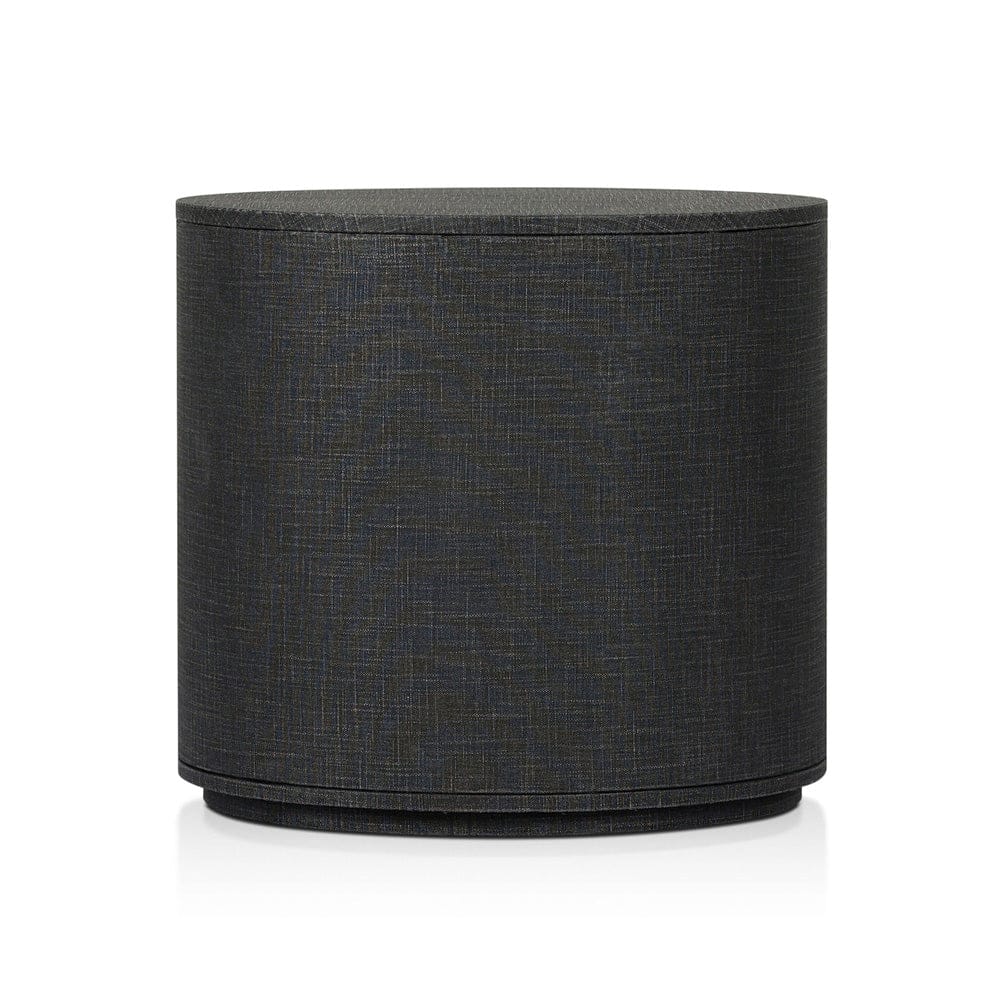 Four Hands - Amelia Oval Nightstand - Black Linen - 245941-002 view 5