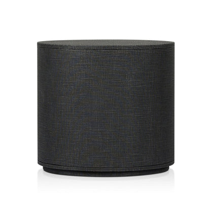 Four Hands - Amelia Oval Nightstand - Black Linen - 245941-002 view 5