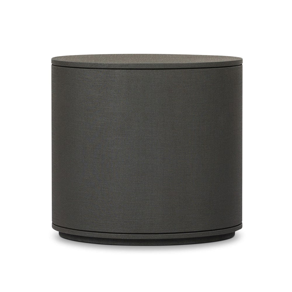 Four Hands - Amelia Oval Nightstand - Dark Green Lacquered Linen - 245941-003 view 5