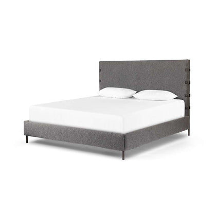 Four Hands - Anderson Bed - Knoll Charcoal - King - 225707-003 veiw 1