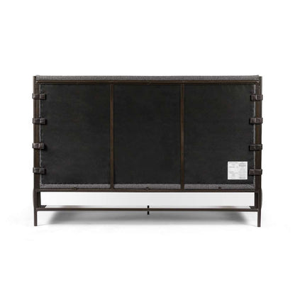 Four Hands - Anderson Bed - Knoll Charcoal - King - 225707-003 veiw 2