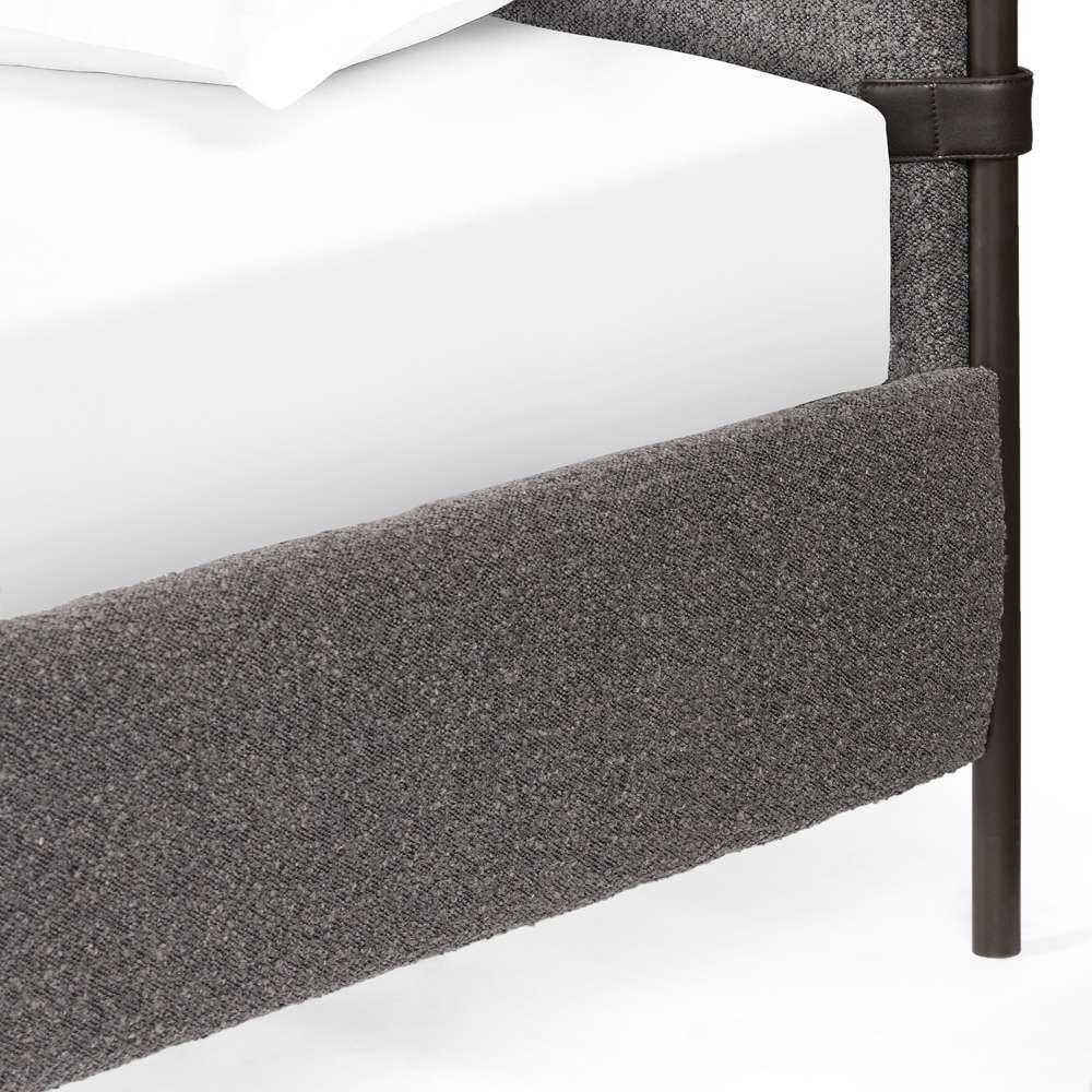 Four Hands - Anderson Bed - Knoll Charcoal - Queen - 225707-004 veiw 3