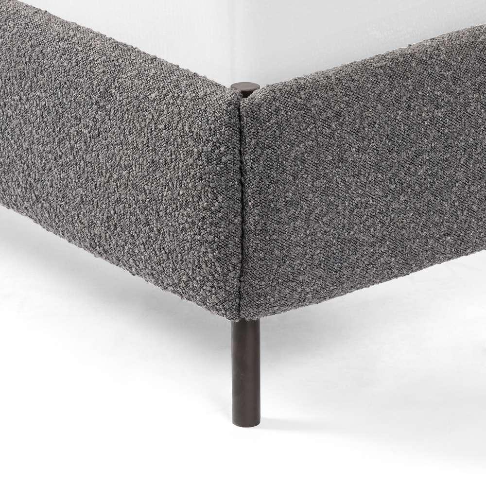 Four Hands - Anderson Bed - Knoll Charcoal - Queen - 225707-004 veiw 4