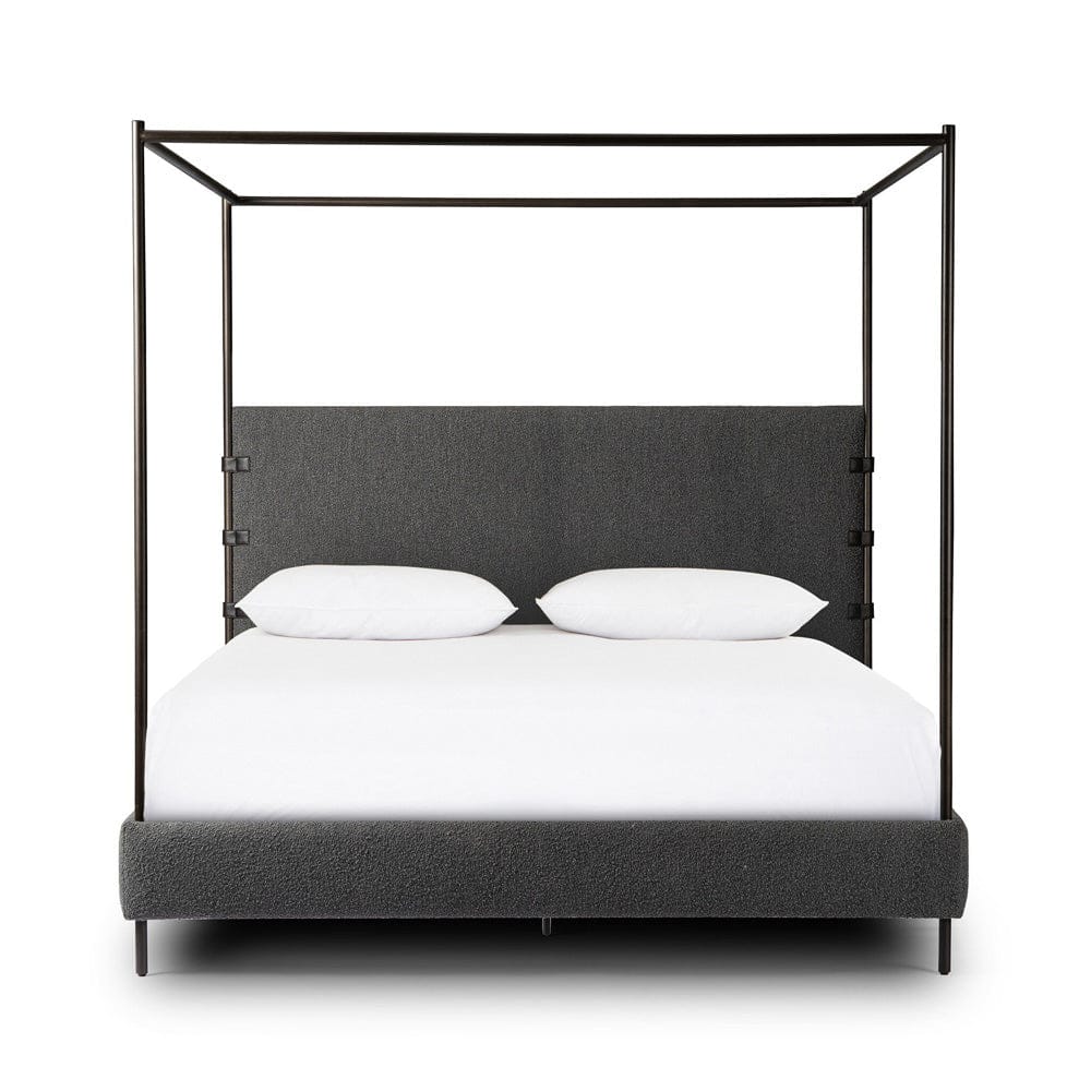 Four Hands - Anderson Canopy Bed - Knoll Charcoal - 242944-003 view 1