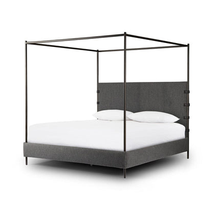 Four Hands - Anderson Canopy Bed - Knoll Charcoal - 242944-003 view 2