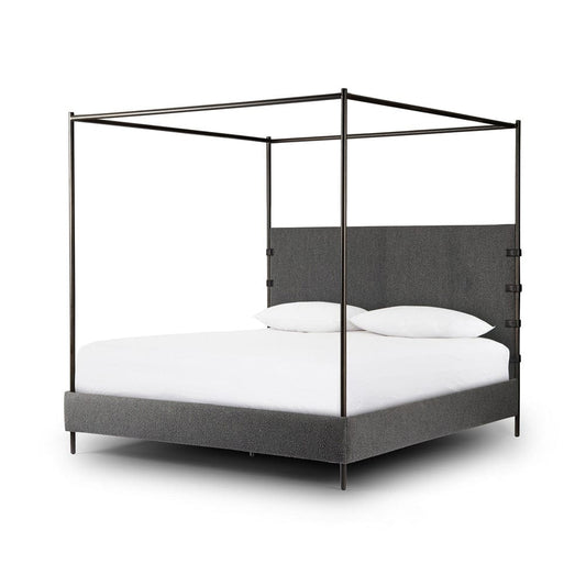 Four Hands - Anderson Canopy Bed - Knoll Charcoal - 242944-003 view 2