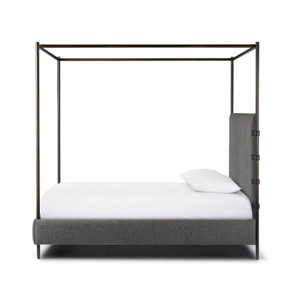 Four Hands - Anderson Canopy Bed - Knoll Charcoal - 242944-003 view 3