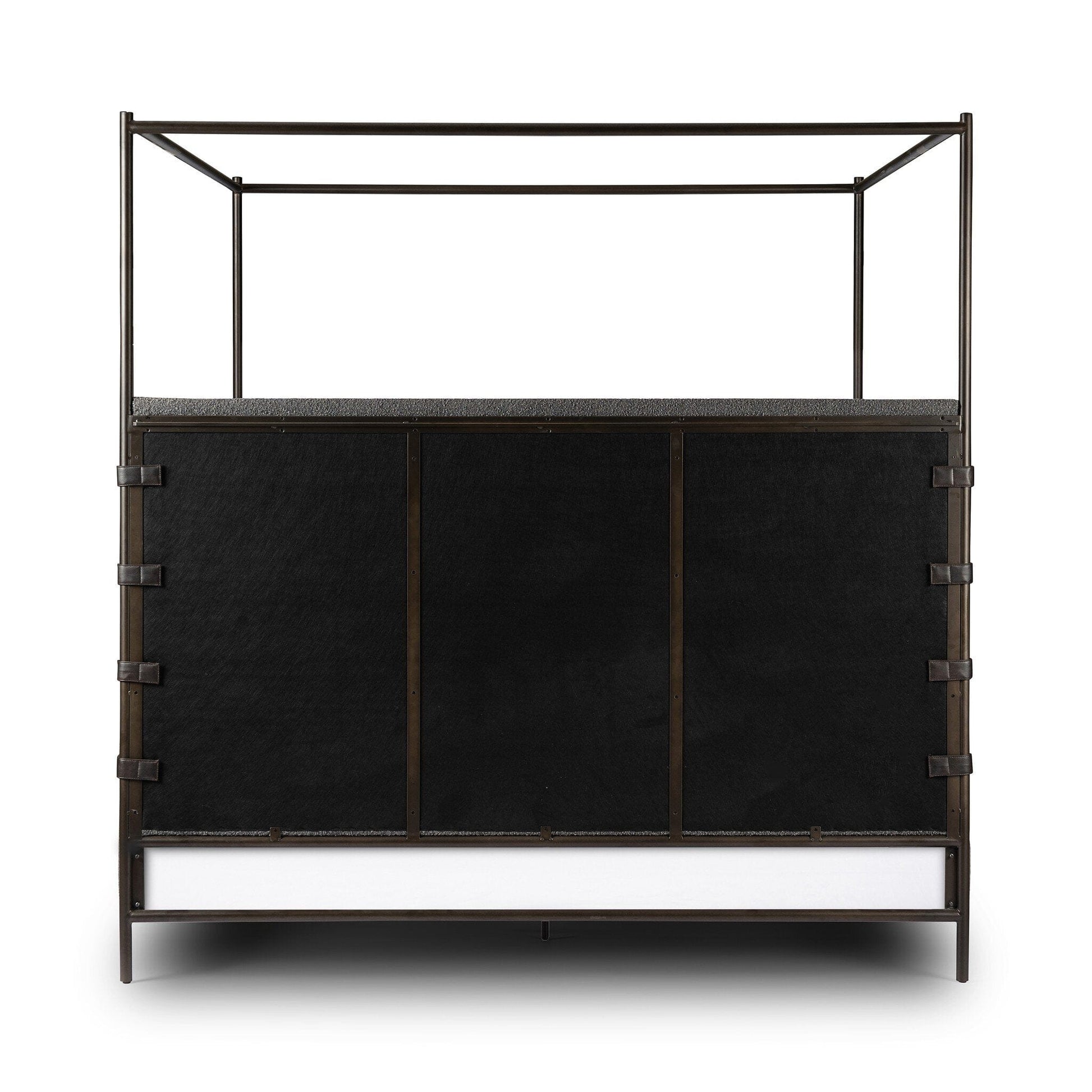 Four Hands - Anderson Canopy Bed - Knoll Charcoal - 242944-003 view 4