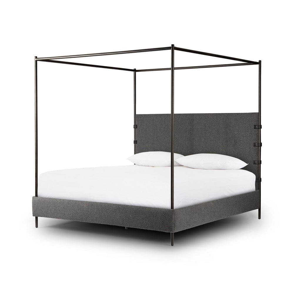 Four Hands - Anderson Canopy Bed - Knoll Charcoal - 242944-004 view 2