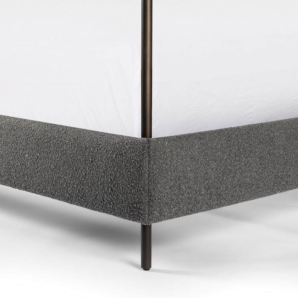 Four Hands - Anderson Canopy Bed - Knoll Charcoal - 242944-004 view 6