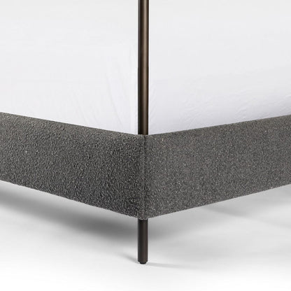 Four Hands - Anderson Canopy Bed - Knoll Charcoal - 242944-004 view 6