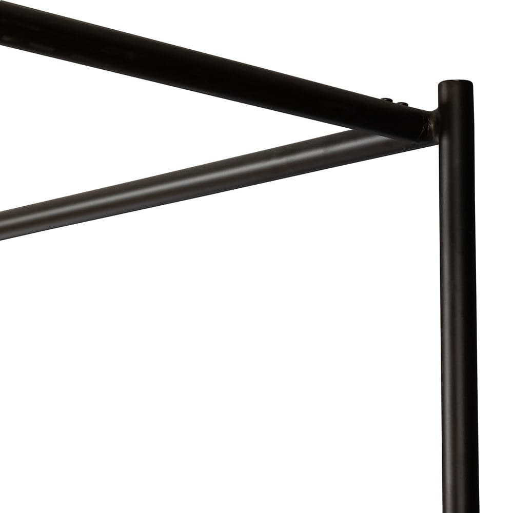 Four Hands - Anderson Canopy Bed - Knoll Charcoal - 242944-004 view 7