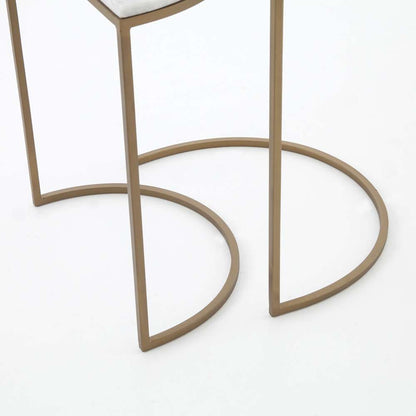 Four Hands - Ane Nesting Tables - Iron Matte Brass - 101820-003 veiw 4