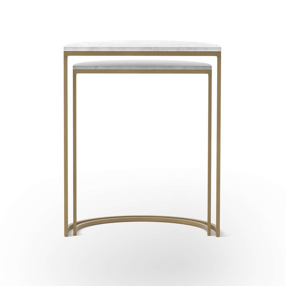 Four Hands - Ane Nesting Tables - Iron Matte Brass - 101820-003 veiw 5