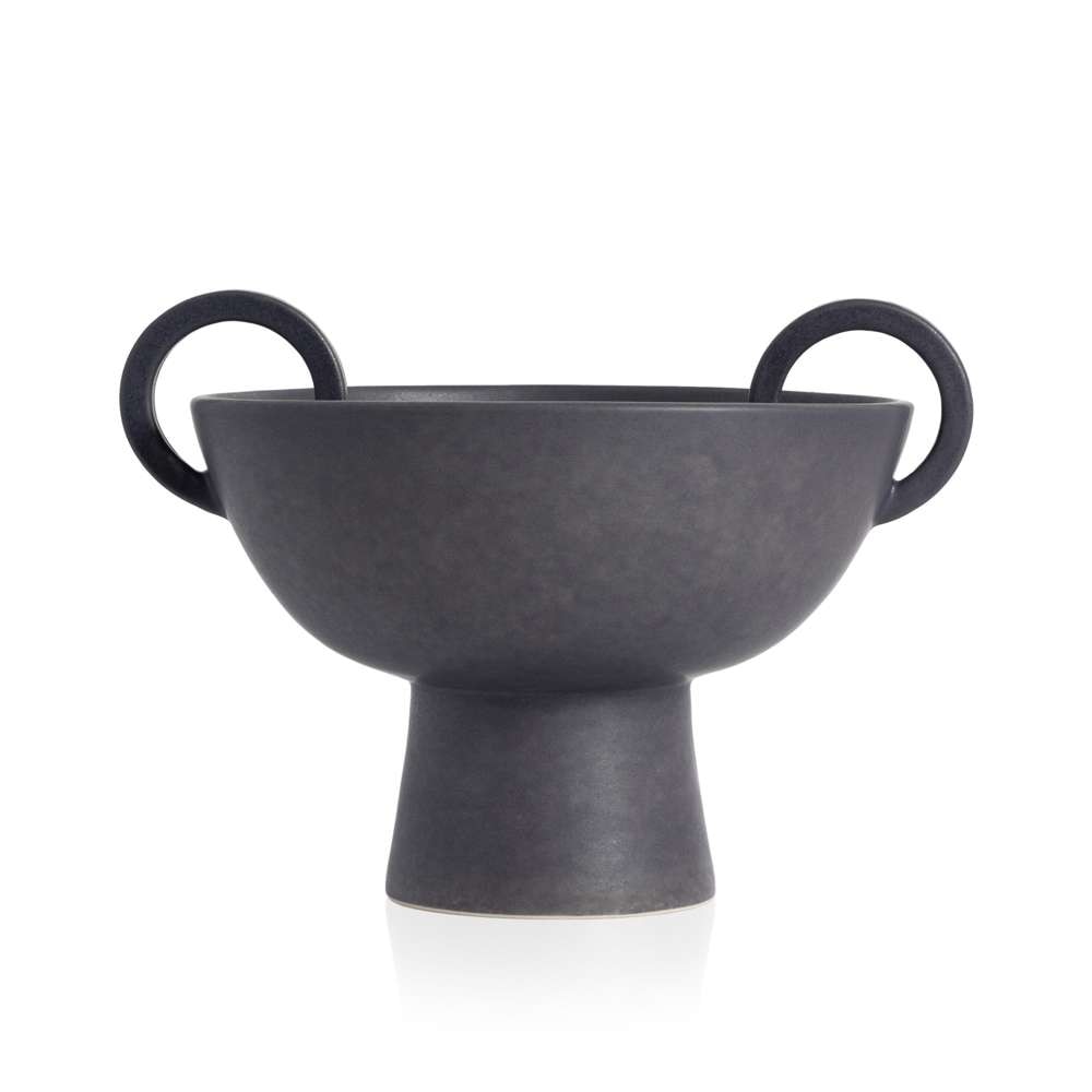 Four Hands - Anillo Bowl - Matte Black Ceramic - 231376-001 veiw 1
