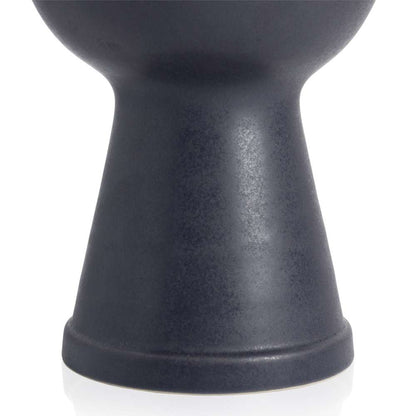 Four Hands - Anillo Wide Vase - Matte Black - 231773-001 veiw 2