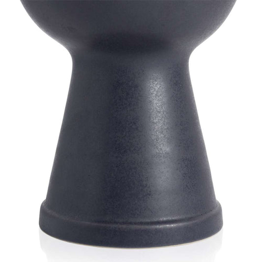 Four Hands - Anillo Wide Vase - Matte Black - 231773-001 veiw 2