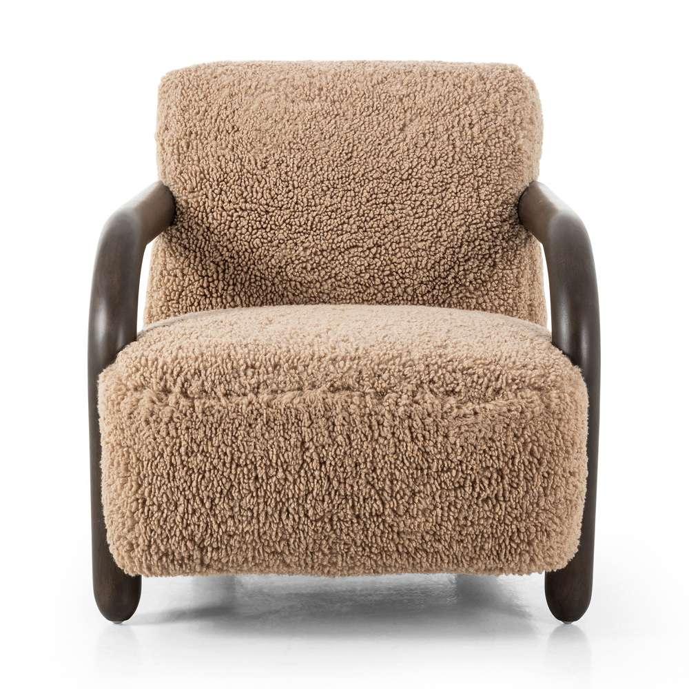 Four Hands - Aniston Chair - Andes Toast - 236535-002 veiw 3