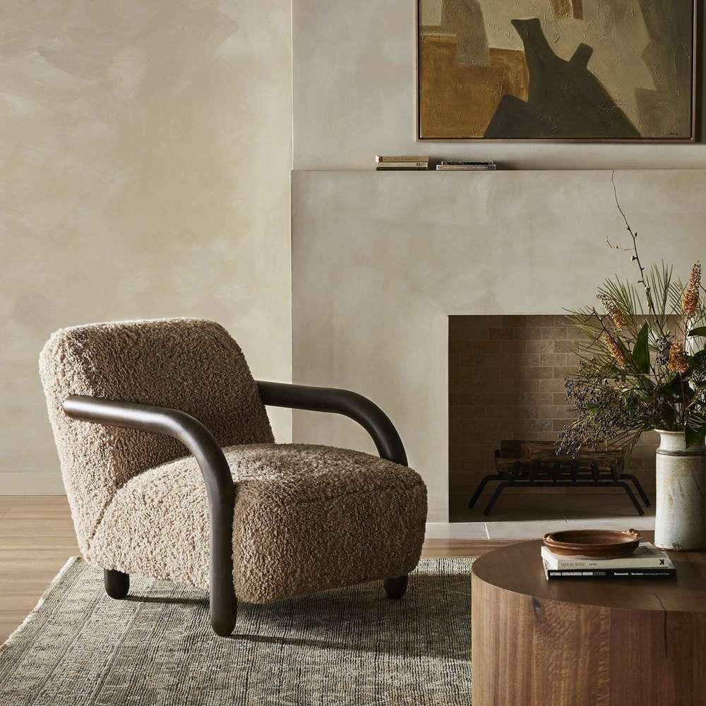 Four Hands - Aniston Chair - Andes Toast - 236535-002 veiw 5