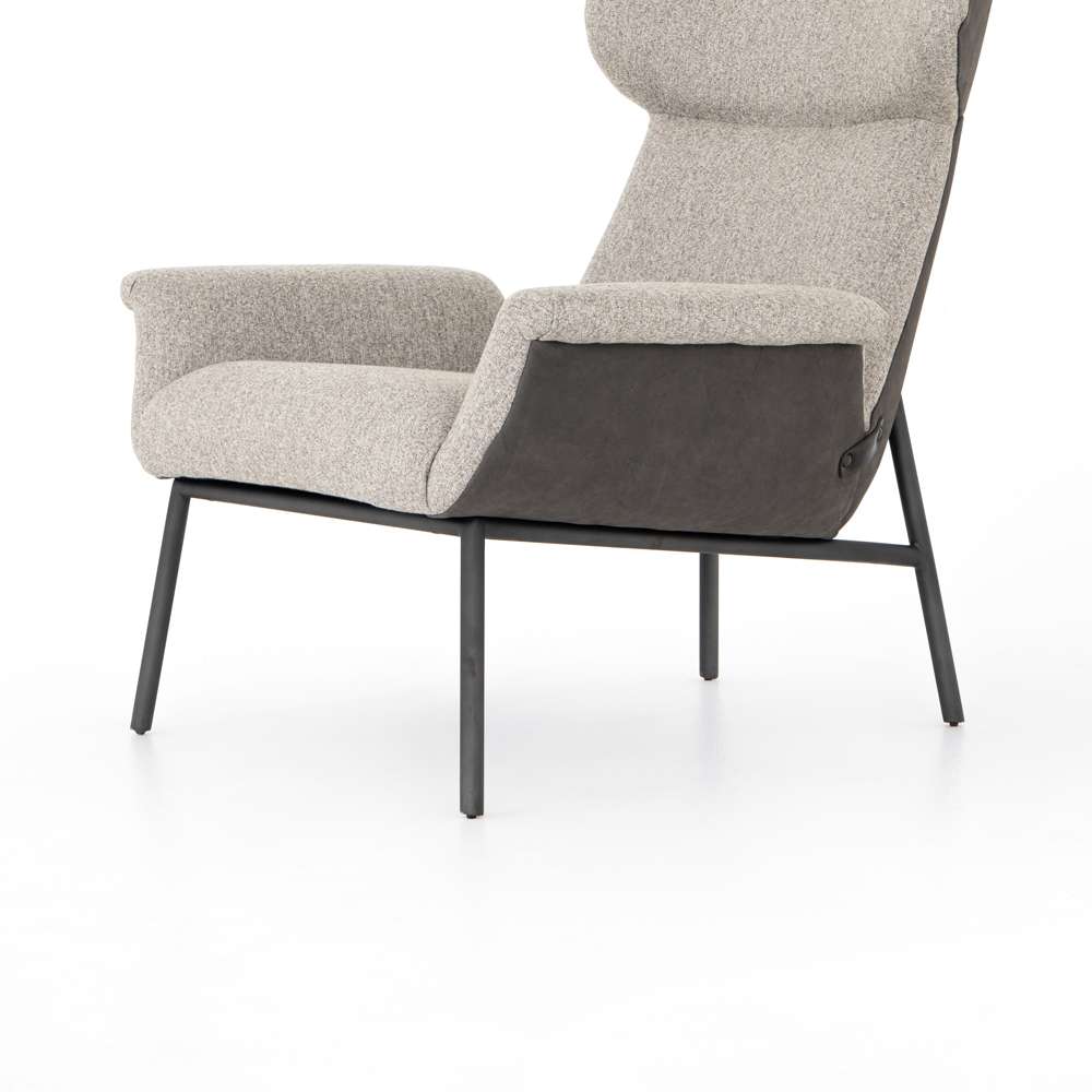 Four Hands - Anson Chair - Orly Natural - CGRY-05308-092676 veiw 3
