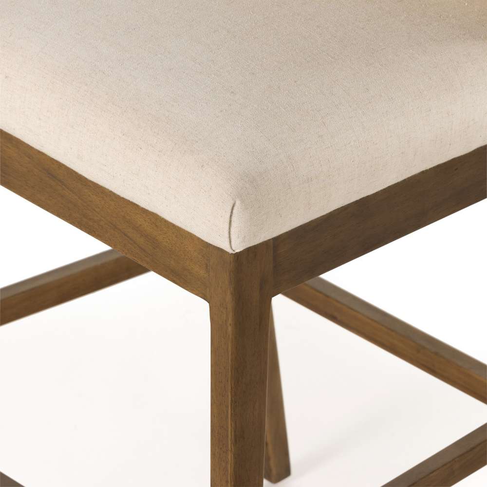 Four Hands - Antonia Cane Armless Bar Stool - Savile Flax - 229202-003 veiw 10
