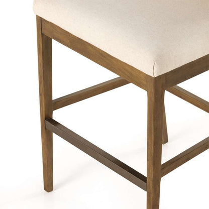 Four Hands - Antonia Cane Armless Bar Stool - Savile Flax - 229202-003 veiw 13