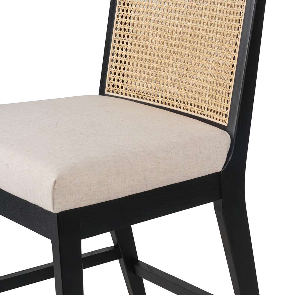 Four Hands - Antonia Cane Armless Counter Stool - Savile Flax - 229202-010 veiw 8