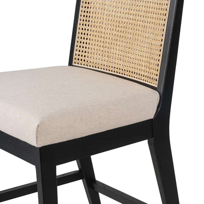 Four Hands - Antonia Cane Armless Counter Stool - Savile Flax - 229202-010 veiw 8