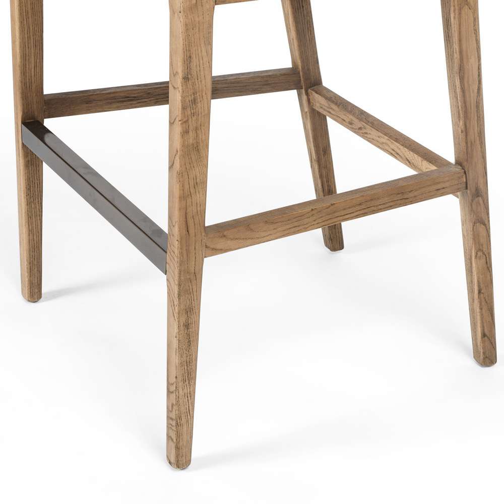 Four Hands - Antonia Cane Bar Stool - Savile Flax - 109035-007 veiw 7