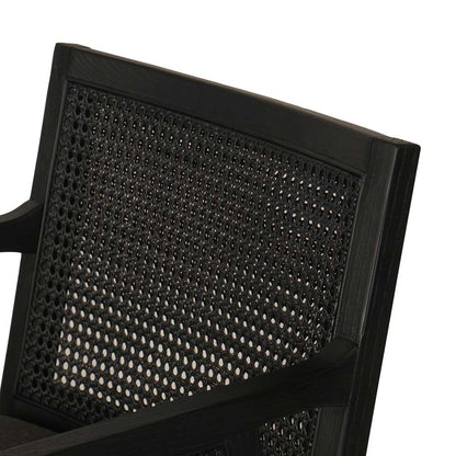 Four Hands - Antonia Cane Bar Stool - Sonoma Black - 109035-019 veiw 7