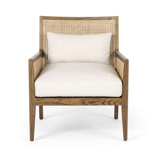 Four Hands - Antonia Cane Chair - Savile Flax - 224507-005 veiw 2