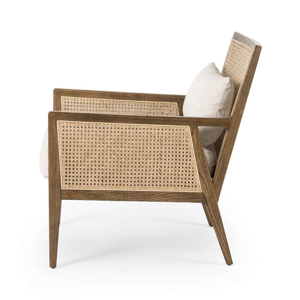 Four Hands - Antonia Cane Chair - Savile Flax - 224507-005 veiw 5