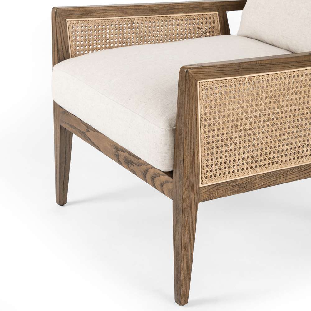 Four Hands - Antonia Cane Chair - Savile Flax - 224507-005 veiw 9