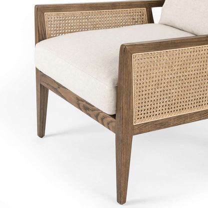 Four Hands - Antonia Cane Chair - Savile Flax - 224507-005 veiw 9