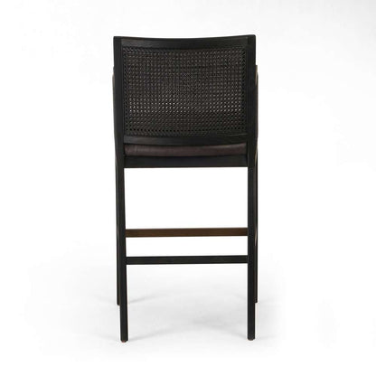 Four Hands - Antonia Cane Bar + Counter Stool - Sonoma Black - 109035-021 veiw 3
