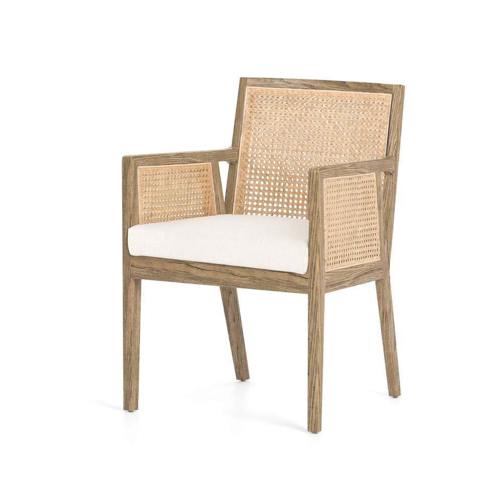 Four Hands - Antonia Dining Arm Chair - Savile Flax - 101019-007 veiw 1