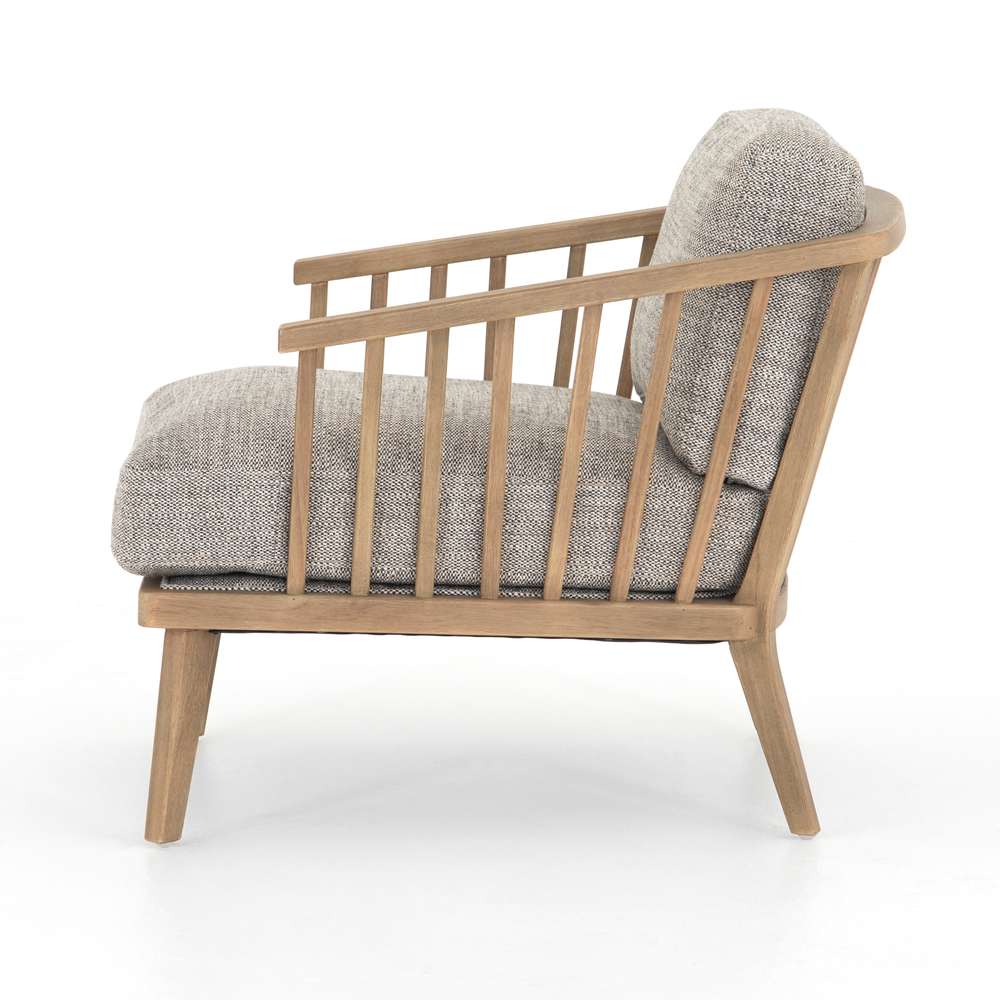 Four Hands - Ariel Chair - Thames Coal - CKEN-329N-829P veiw 4