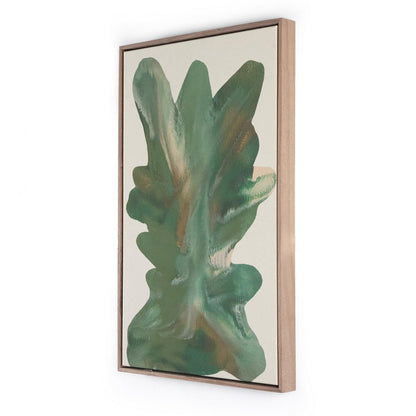 Four Hands - Art Studio - Rorschach Forrest Diptych by Orfeo Quagliata - Rustic Walnut Floater - 239203-002_CLOSEOUT view 3