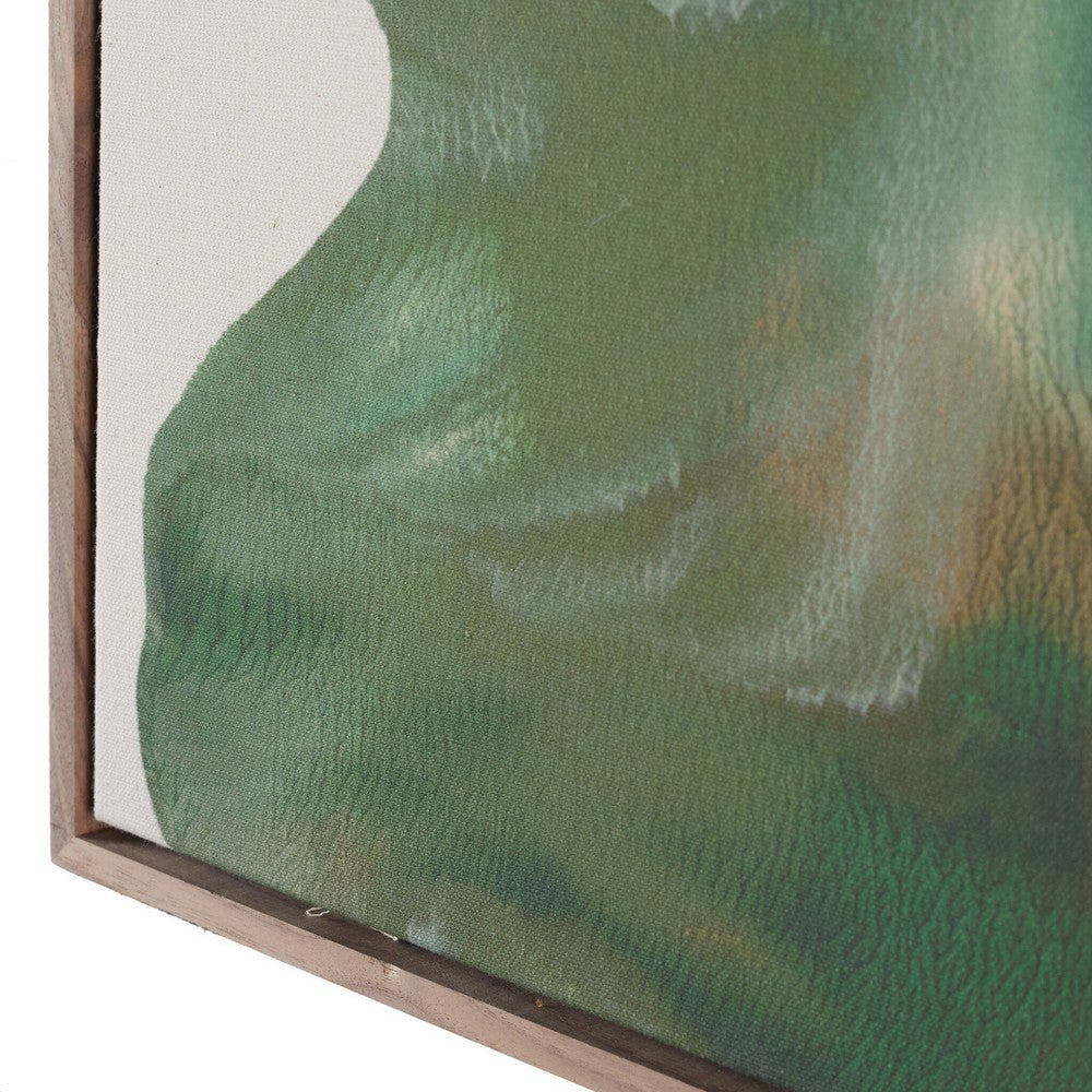 Four Hands - Art Studio - Rorschach Forrest Diptych by Orfeo Quagliata - Rustic Walnut Floater - 239203-002_CLOSEOUT view 5
