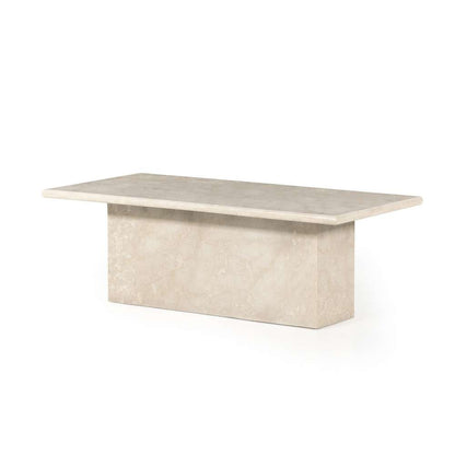 Four Hands - Arum Coffee Table - Cream Marble - 229610-001 veiw 1