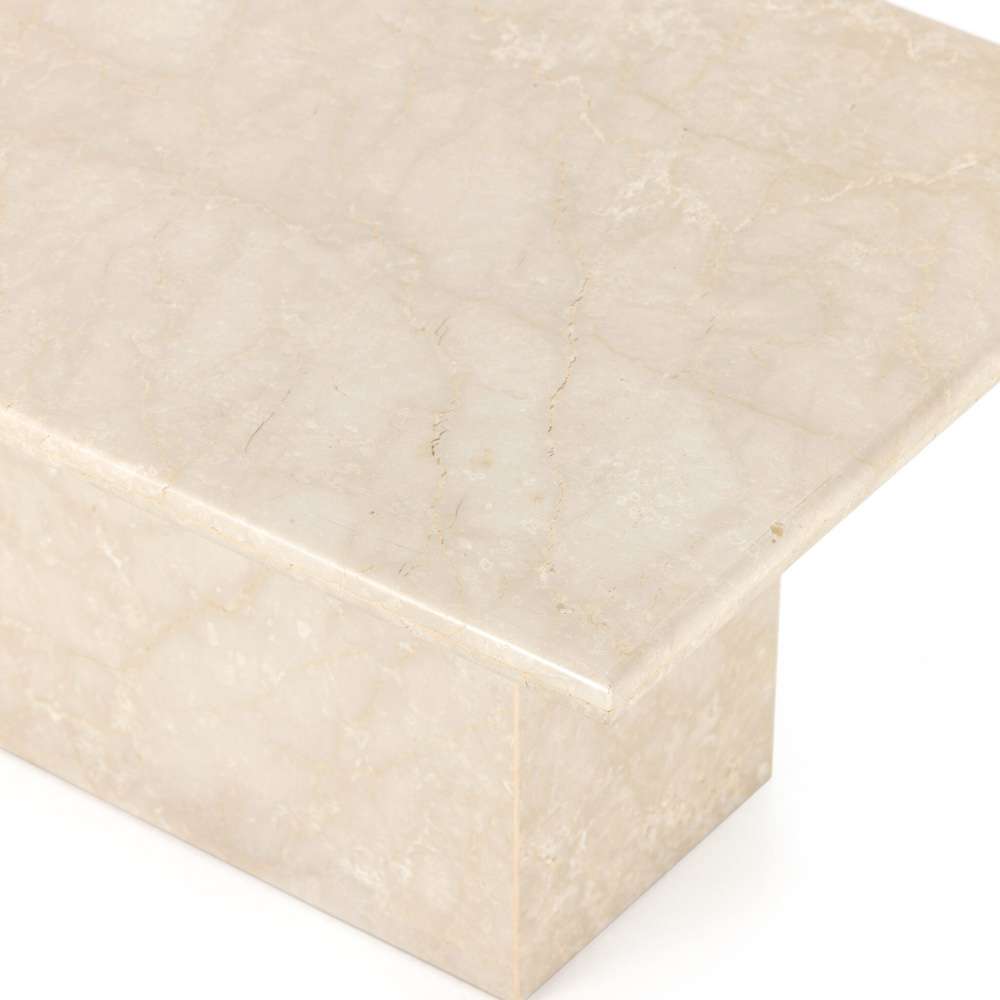 Four Hands - Arum Coffee Table - Cream Marble - 229610-001 veiw 9