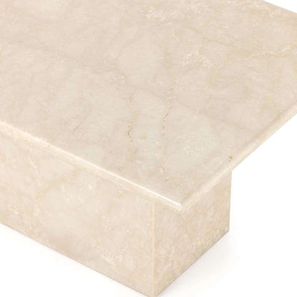 Four Hands - Arum Coffee Table - Cream Marble - 229610-001 veiw 9