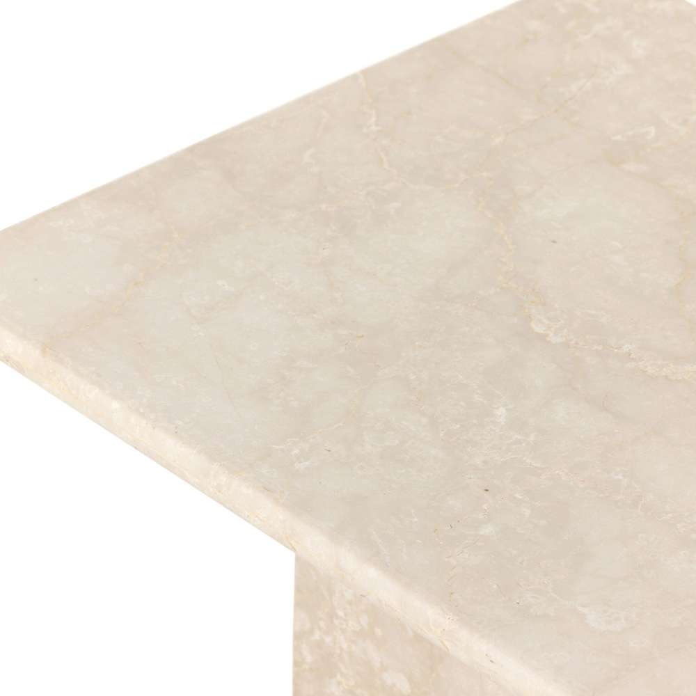 Four Hands - Arum Coffee Table - Cream Marble - 229610-001 veiw 12