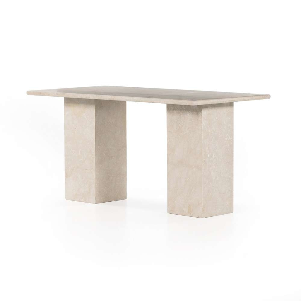 Four Hands - Arum Desk - Cream Marble - 228598-001 veiw 1