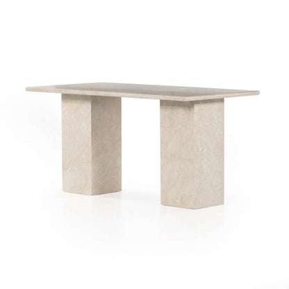 Four Hands - Arum Desk - Cream Marble - 228598-001 veiw 1