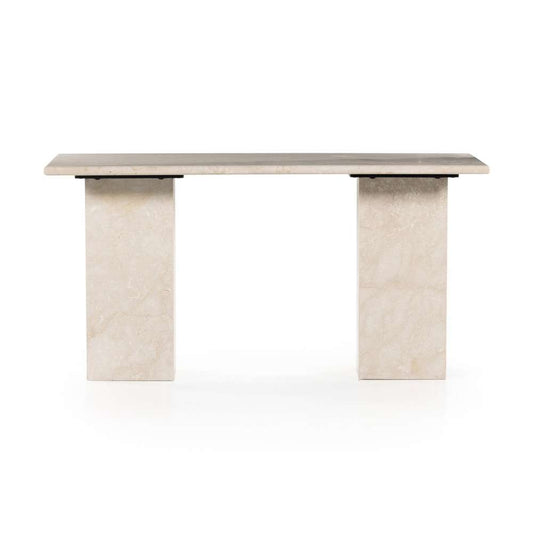Four Hands - Arum Desk - Cream Marble - 228598-001 veiw 2