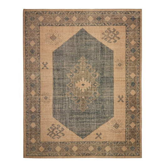 Four Hands - Arwen - Samsa Hand Knotted Rug - Samsa Navy - 230621-009_CLOSEOUT view 1