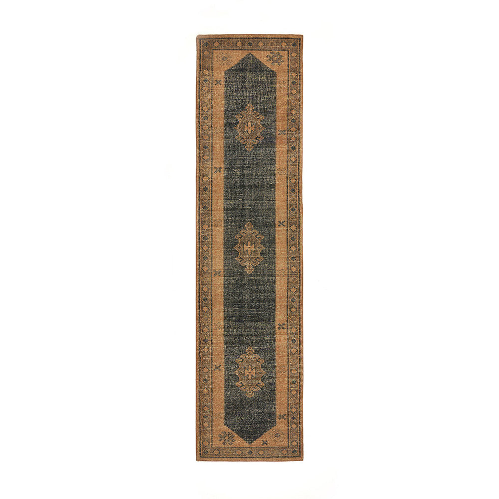 Four Hands - Arwen - Samsa Hand Knotted Rug - Samsa Navy - 230621-013_CLOSEOUT view 1