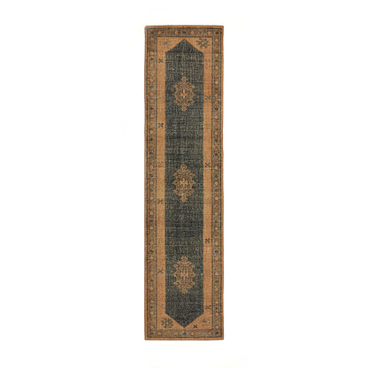Four Hands - Arwen - Samsa Hand Knotted Rug - Samsa Navy - 230621-013_CLOSEOUT view 1